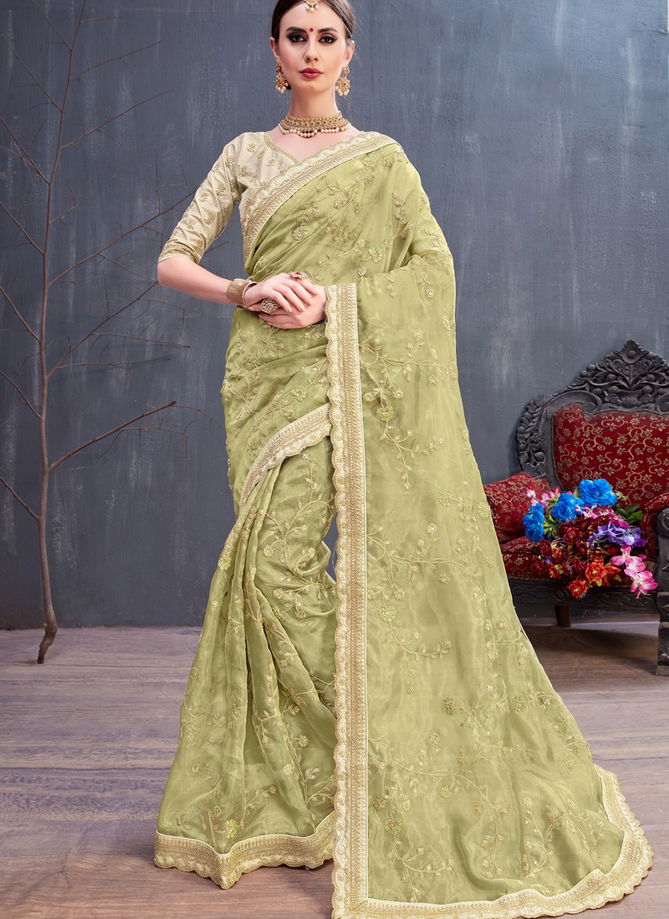 Rang Roop Vol 3 Organza Designer Festival and wedding Wear Sarees with Silk saree Collections